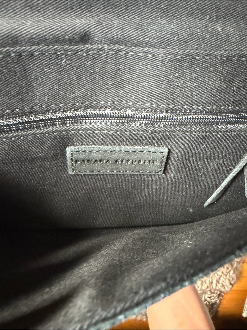 Banana Republic Black Suede Studded Clutch - Picture 5 of 5